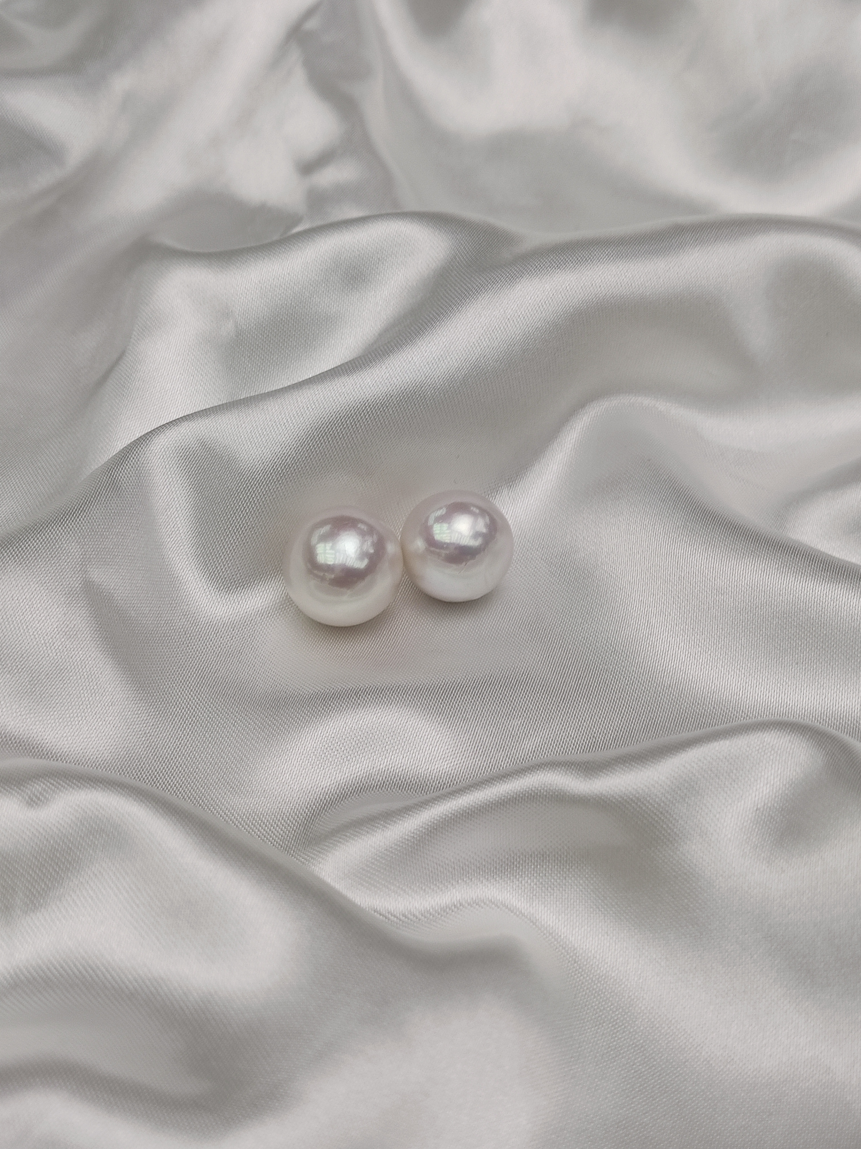 Pearls Ear ring 14~15mm