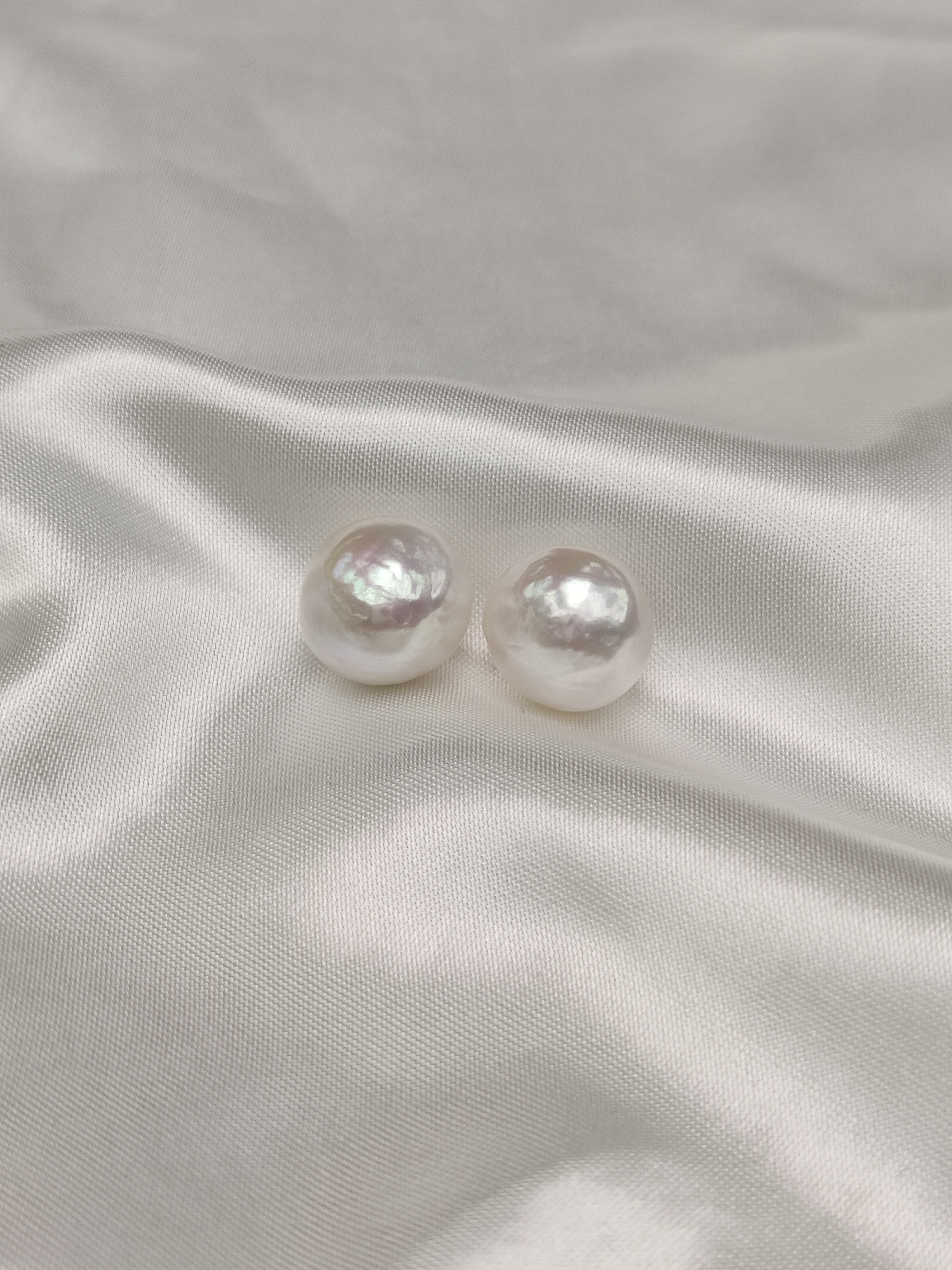 Pearls Ear ring 12~13mm