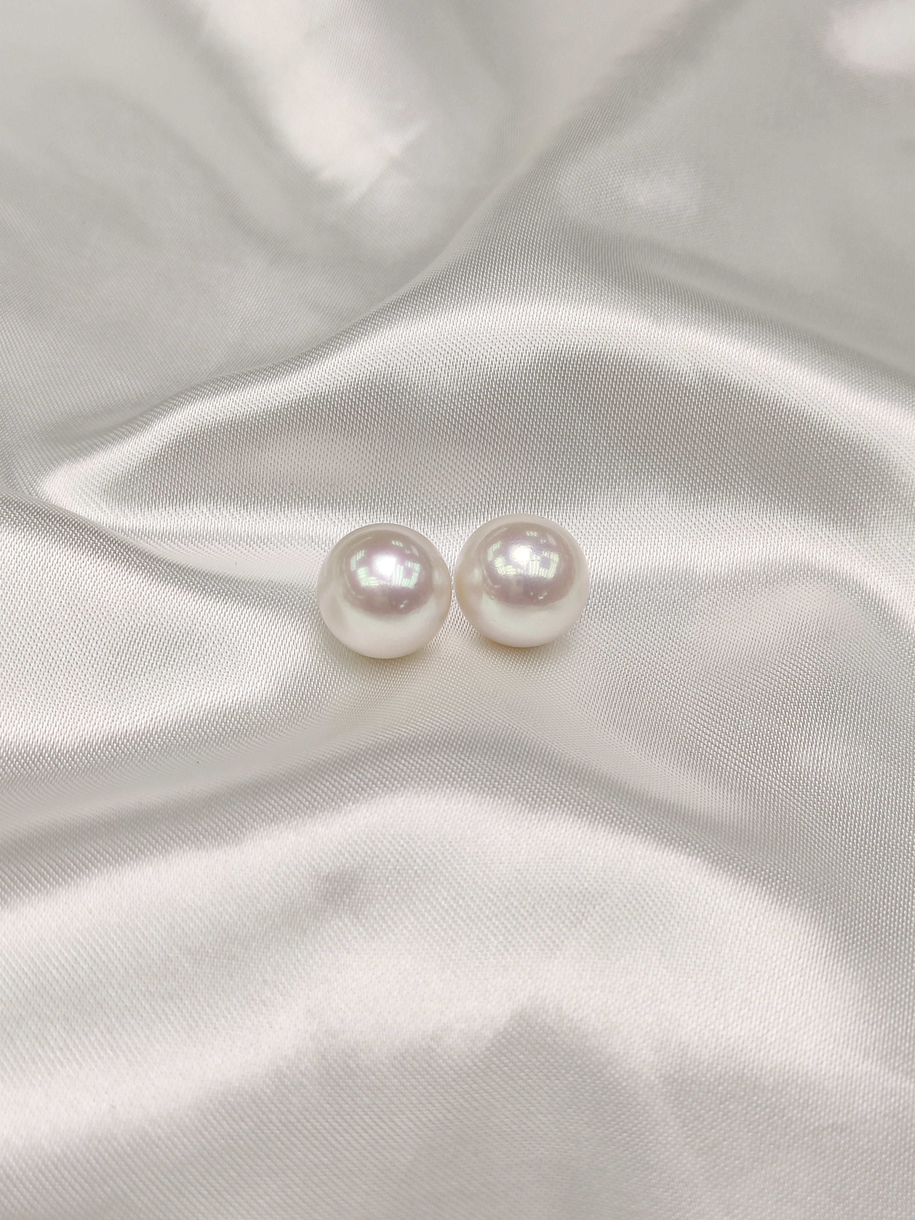 Pearls Ear ring 11~12mm