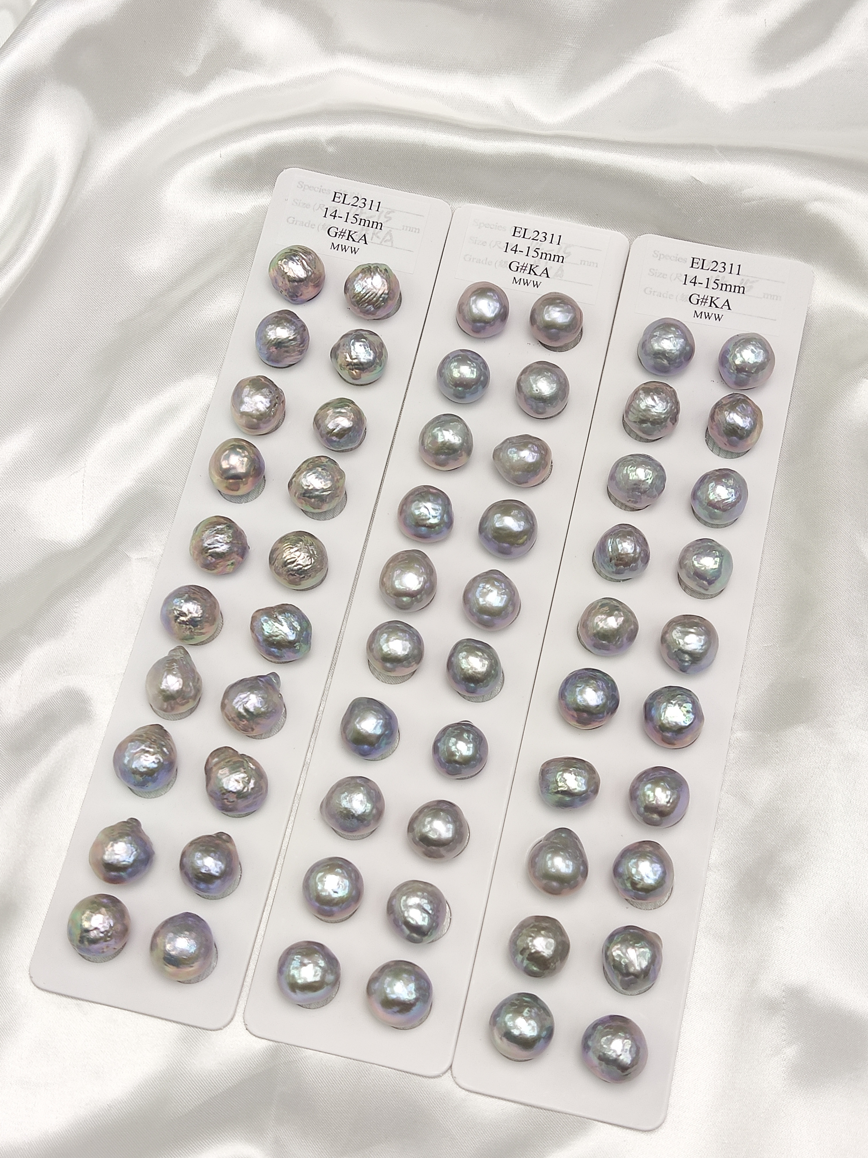 Pearls Ear ring 14~15mm