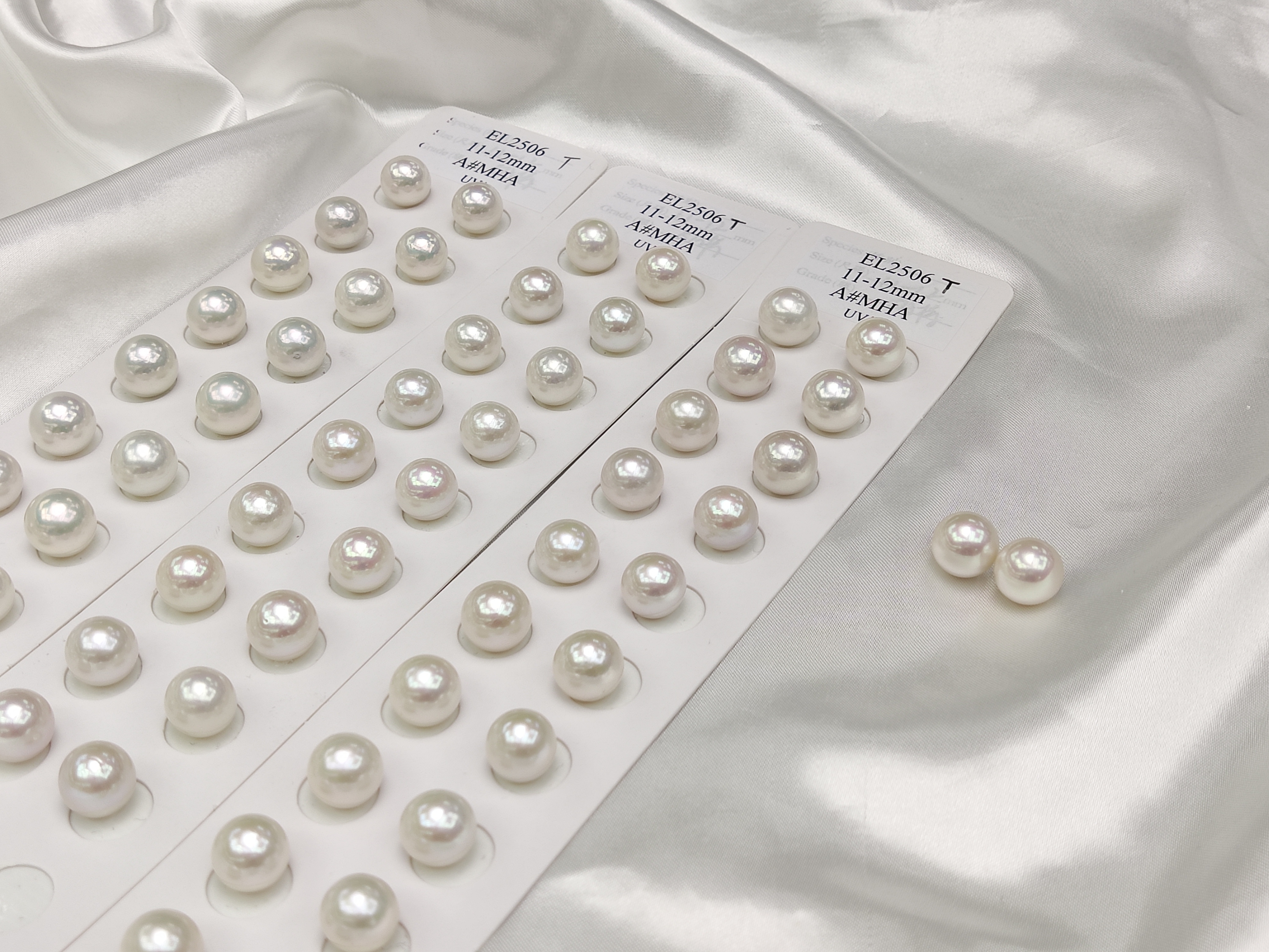 Pearls Ear ring 11~12mm