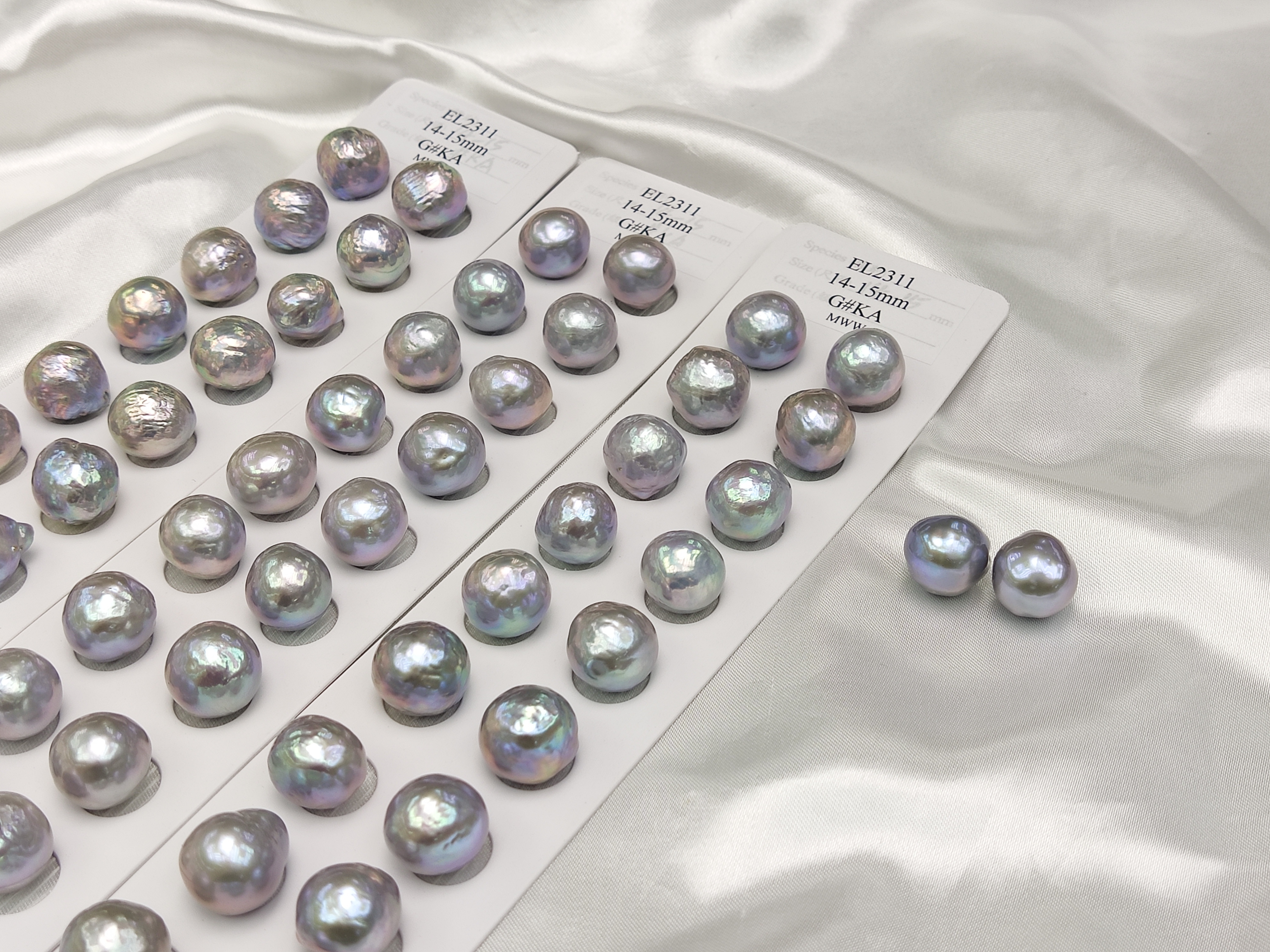 Pearls Ear ring 14~15mm