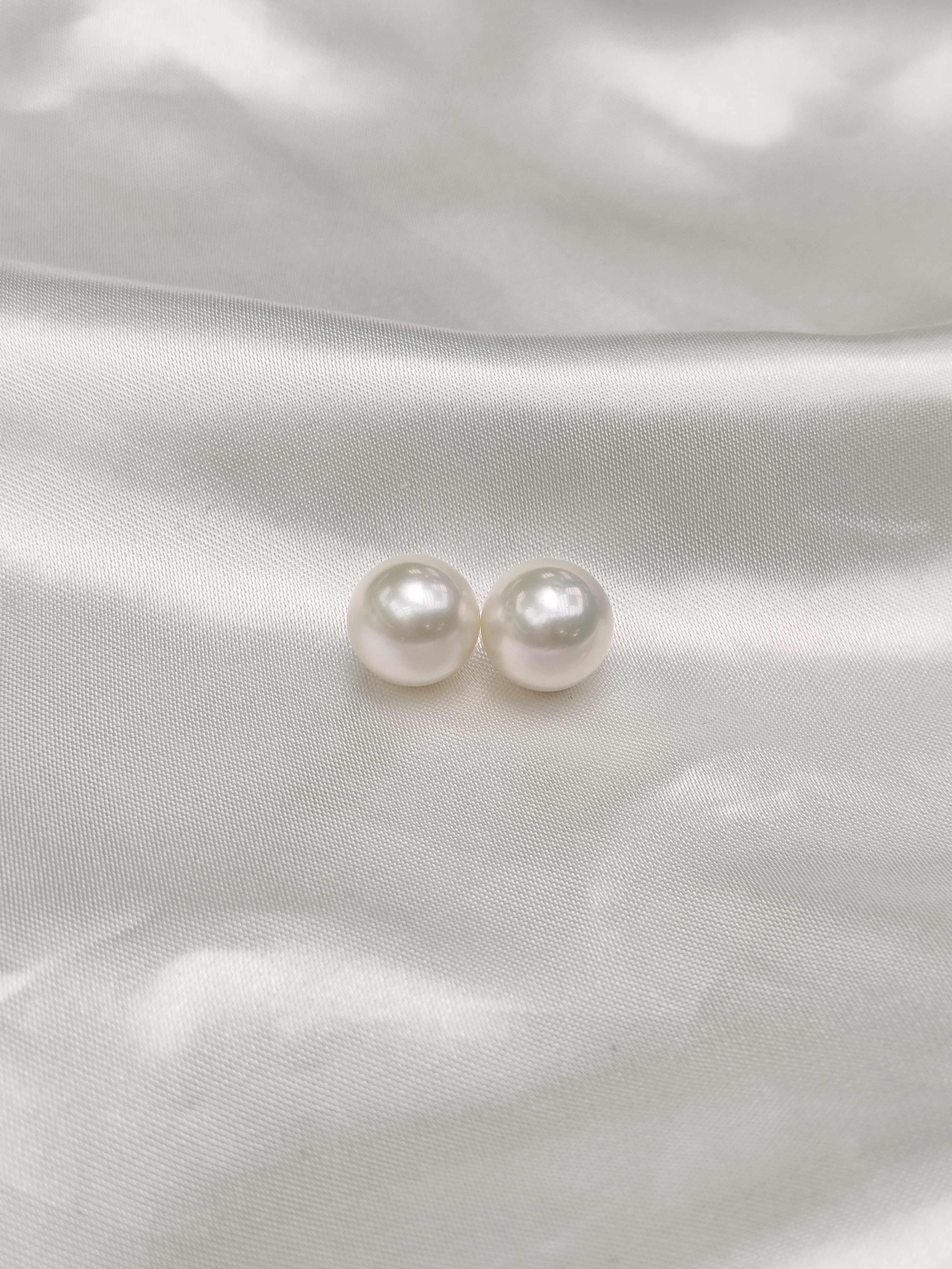 Pearls Ear ring 10~11mm