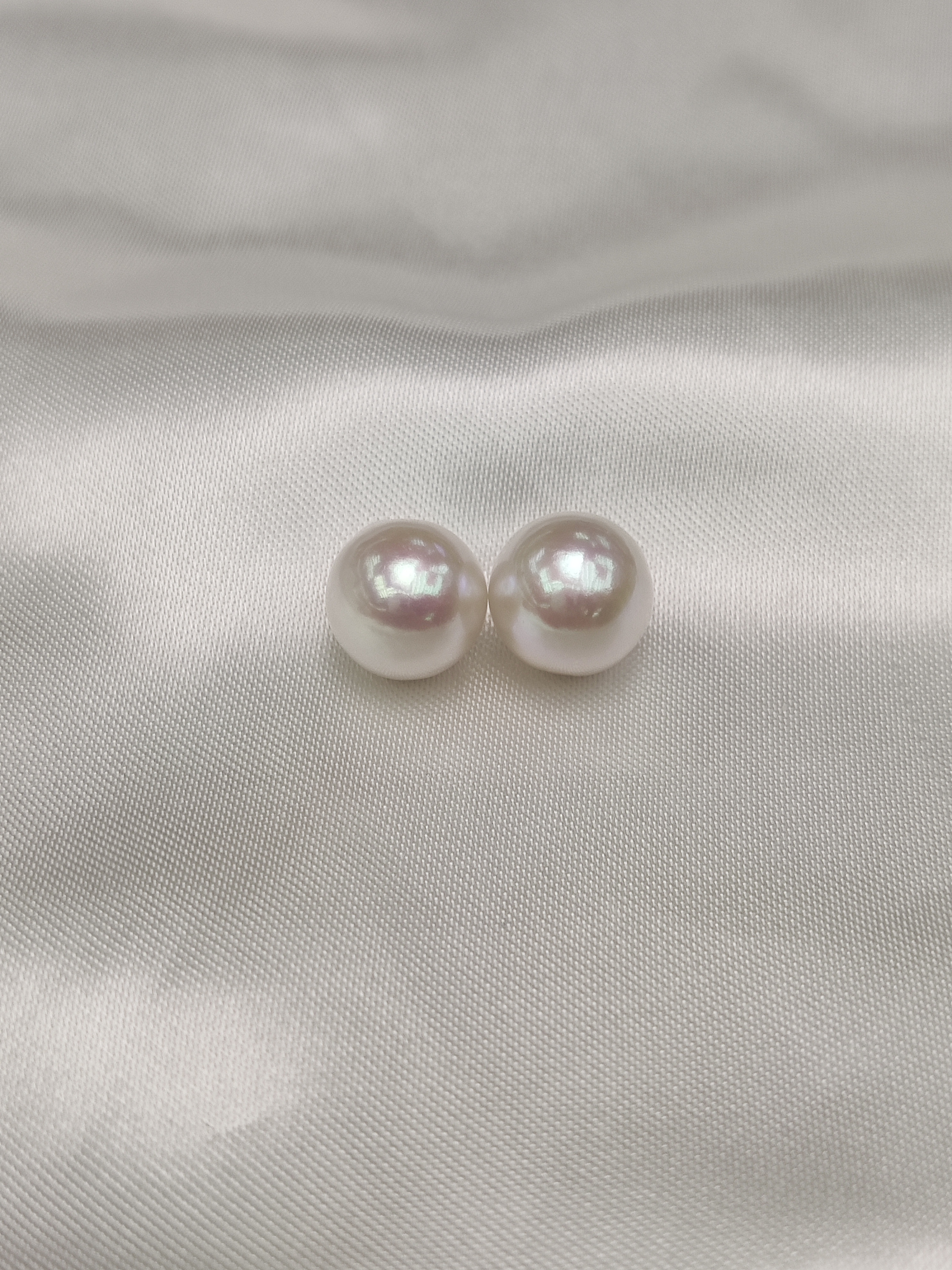 Pearls Ear ring 9~10mm