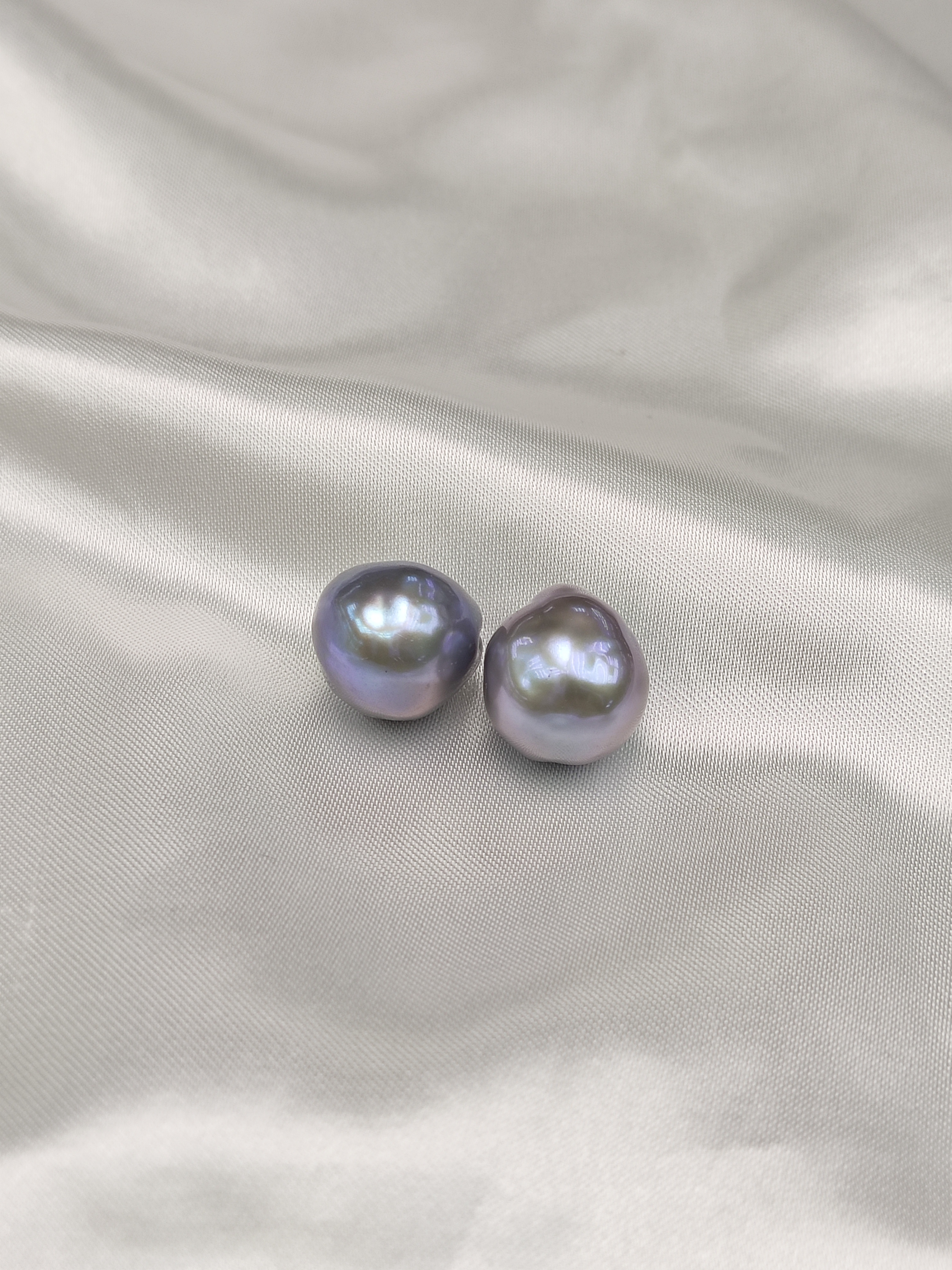 Pearls Ear ring 14~15mm