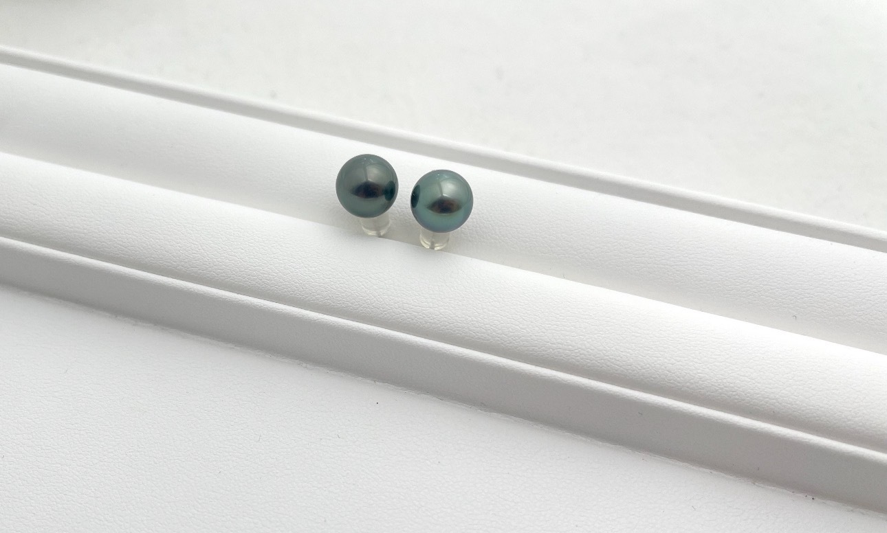 Pearls Ear ring 10~11mm