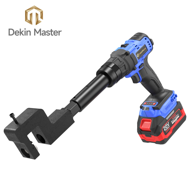 [Throat Depth 35mm] 5220 Cordless Puncher for Side Hole Punching of U‑Sections / PV Brackets,DEJIN MASTER,[Throat Depth 35mm] 5220 Cordless Puncher for Side Hole Punching of U‑Sections / PV Brackets