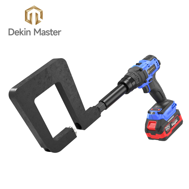 [Throat Depth 150mm] 5220 Cordless Puncher for Bottom Hole Punching of C‑Sections / Purlins,DEJIN MASTER,[Throat Depth 150mm] 5220 Cordless Puncher for Bottom Hole Punching of C‑Sections / Purlins