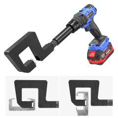 [Throat Depth 70mm] 5220 Cordless Puncher for Side & Bottom Hole Punching of C-Sections / Purlins,DEJIN MASTER,[Throat Depth 70mm] 5220 Cordless Puncher for Side & Bottom Hole Punching of C-Sections / Purlins
