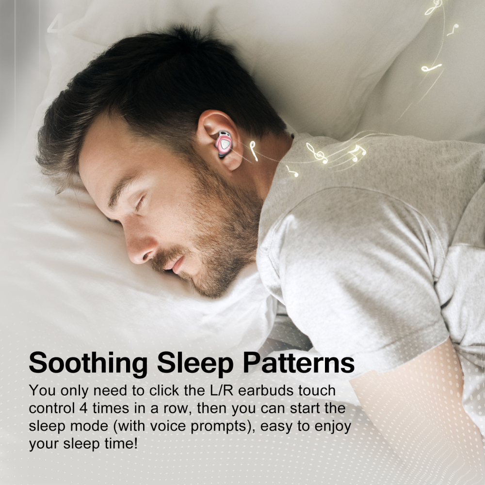 Wireless Earbuds, Bluetooth 5.4 Earphones in Ear with 4 ENC Noise Cancelling Mic, Mini Ear buds with 40H Playtime Hi-Fi Deep Bass, IP7 Waterproof Dual LED for Android and IOS, USB-C, for Gifts Pink