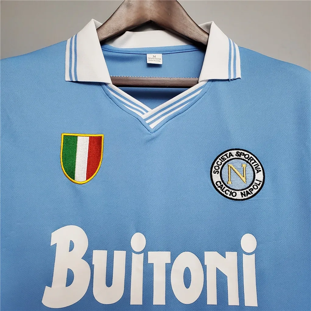 1986/87 Napoli Retro Jersey Home