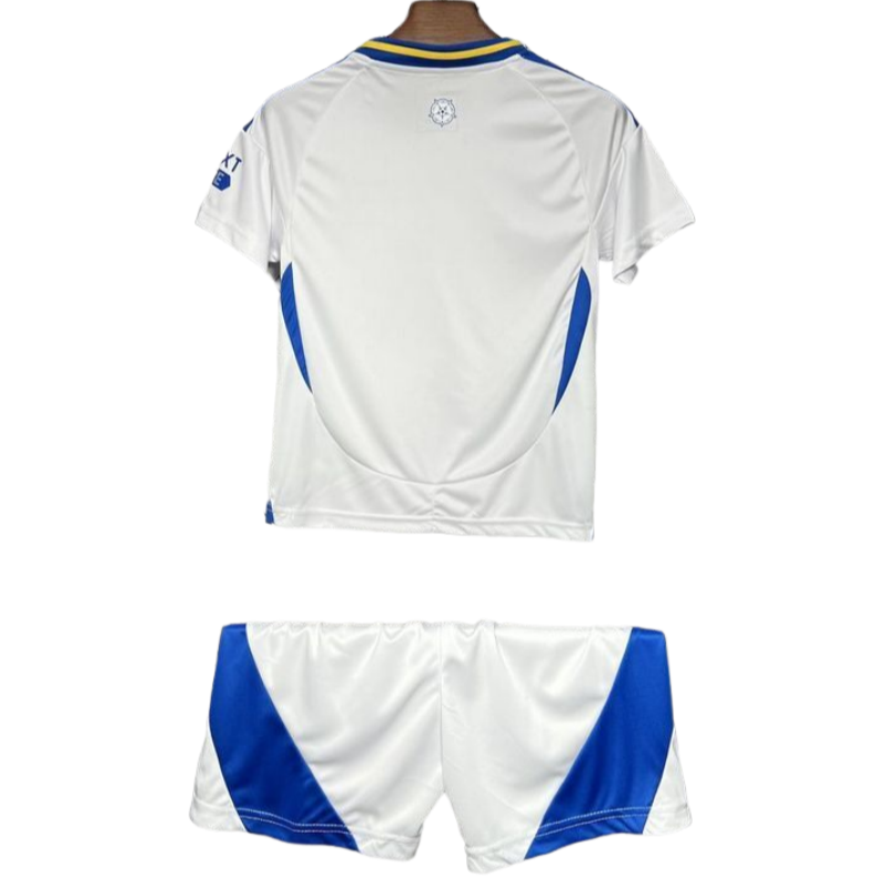 Leeds United Home Kids football Shirt Kit 2024-25 Fan version
