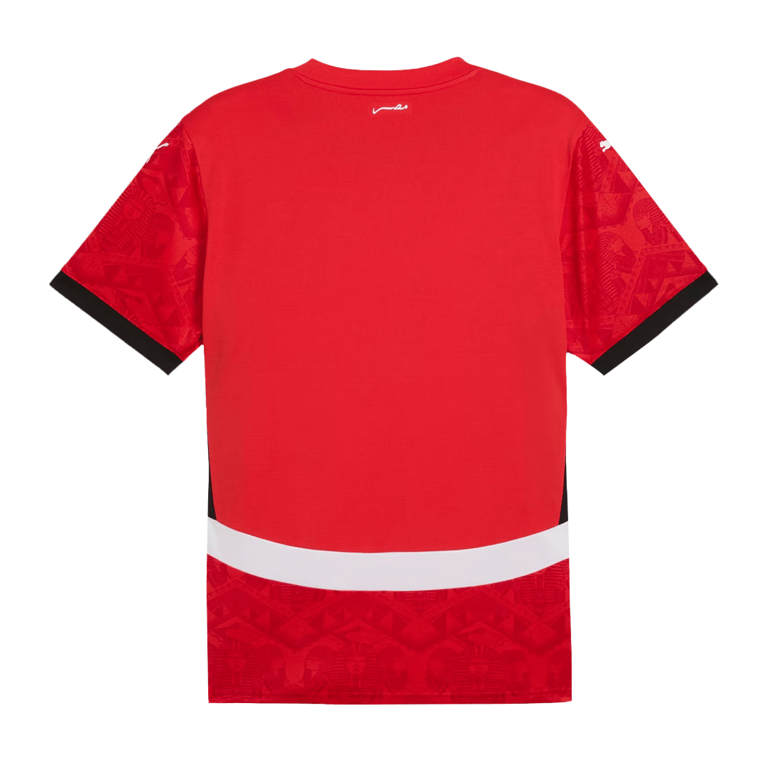 2025-26 Egypt Home Red Football Jersey Fan Edition