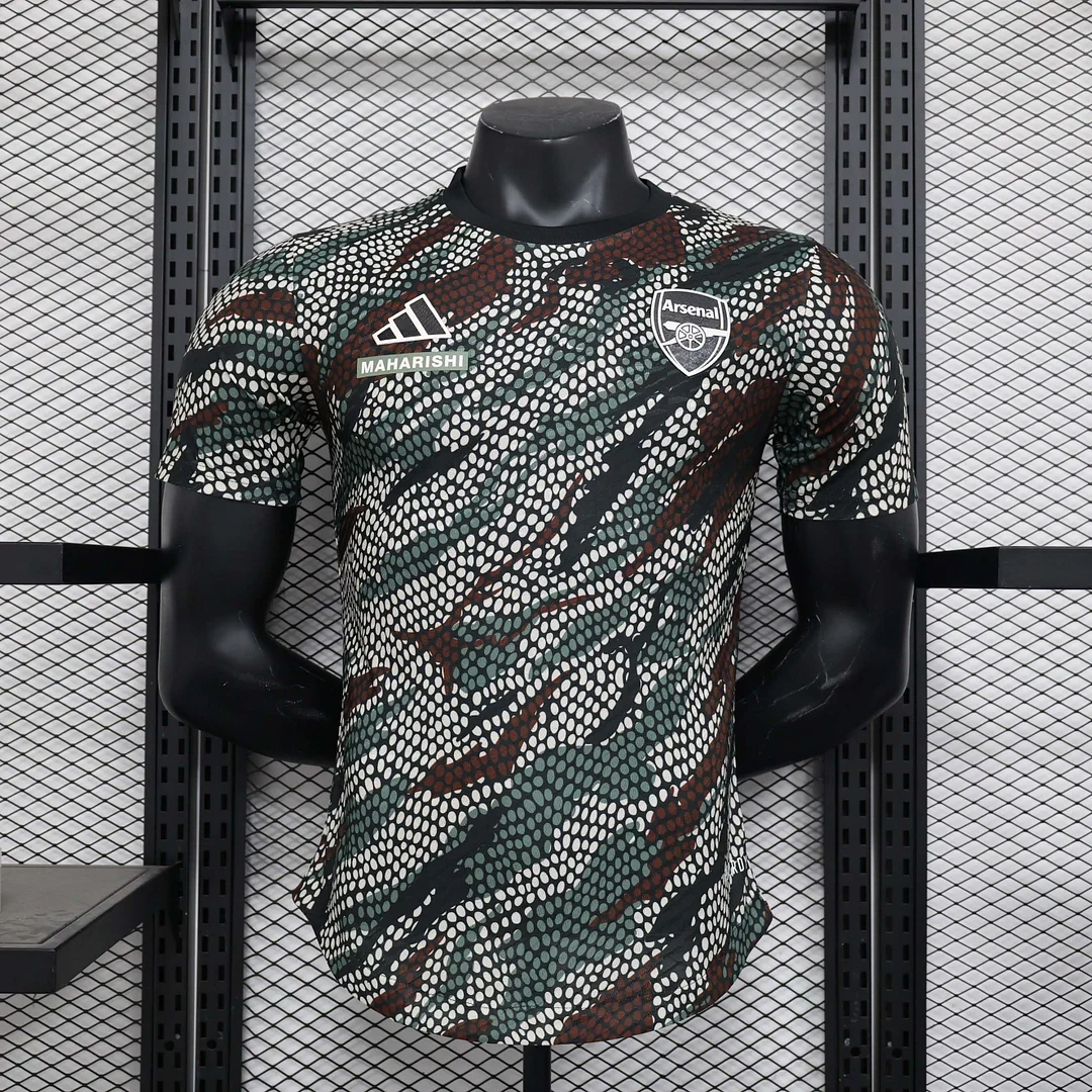 Arsenal Maharishi Joint Edition Football Shirt 2023/2024  Player Version