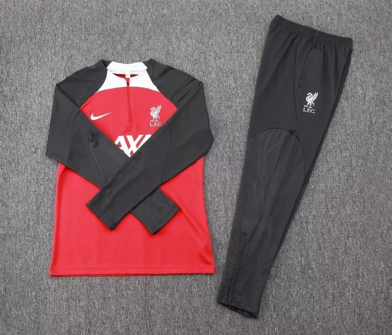 2024/2025 Liverpool Half-Pull Training Suit Red Football Shirt