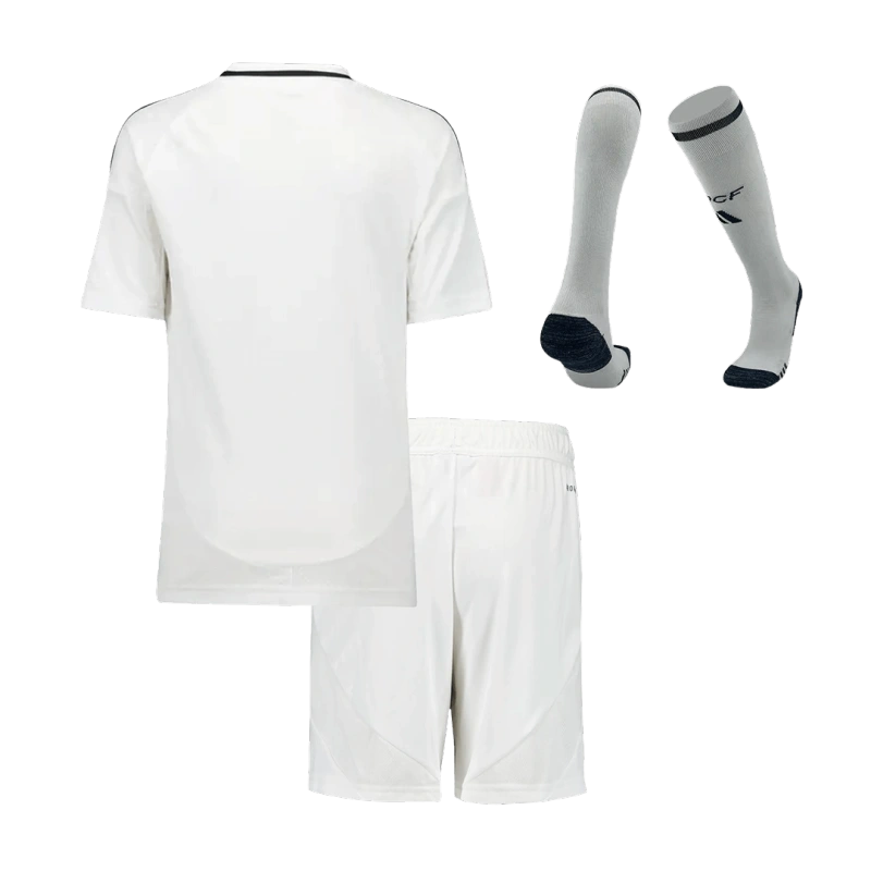 Kids Real Madrid Custom Home Full Soccer Kits 2024-25