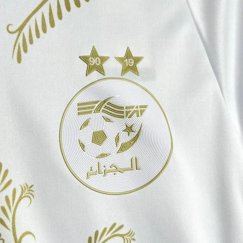 24-25 Algeria White Soccer Jersey Special Edition