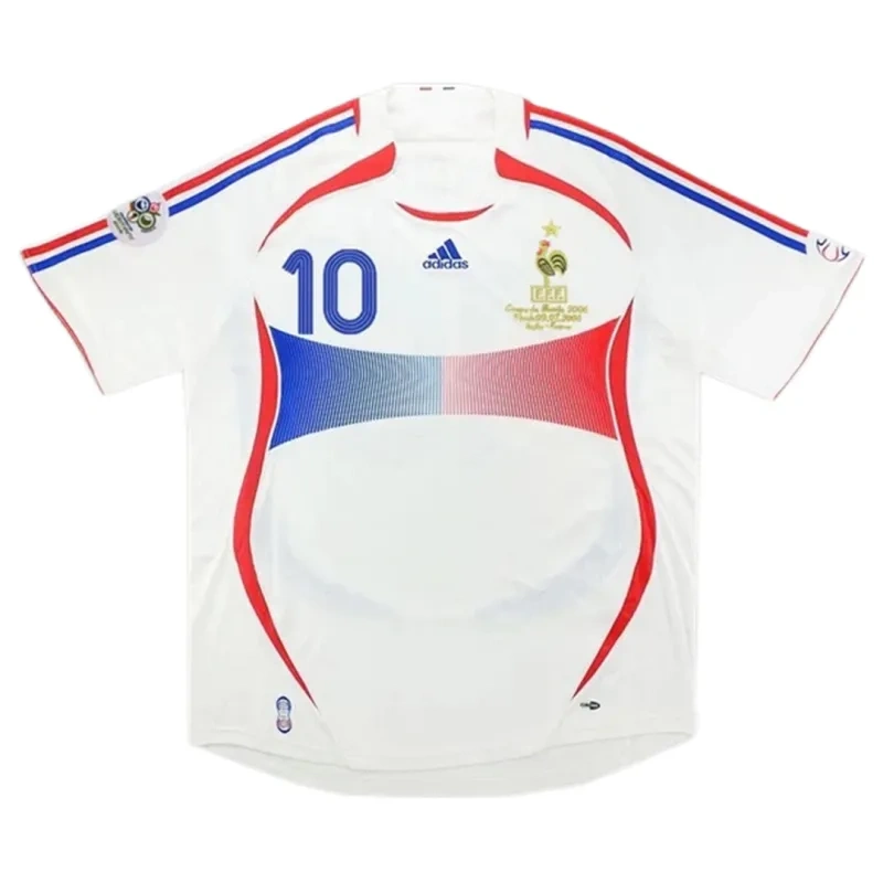 2006 France Retro Jersey Away World Cup