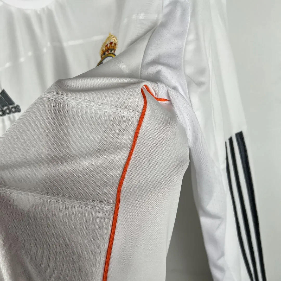 2013/14 Real Madrid Retro Jersey Home Long Sleeve