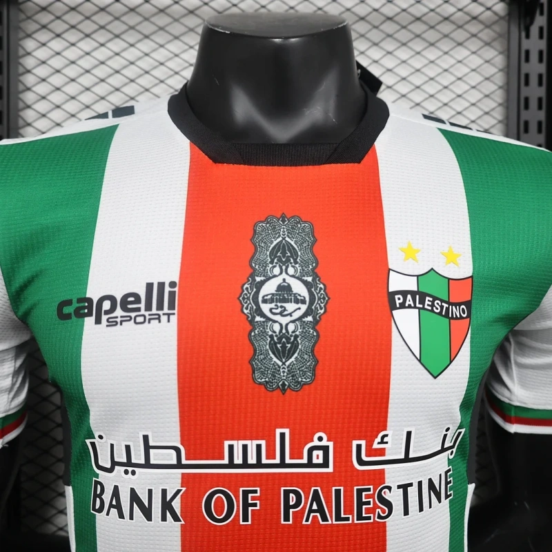2024/2025 Player Version Club Deportivo Palestino Home Football Shirt