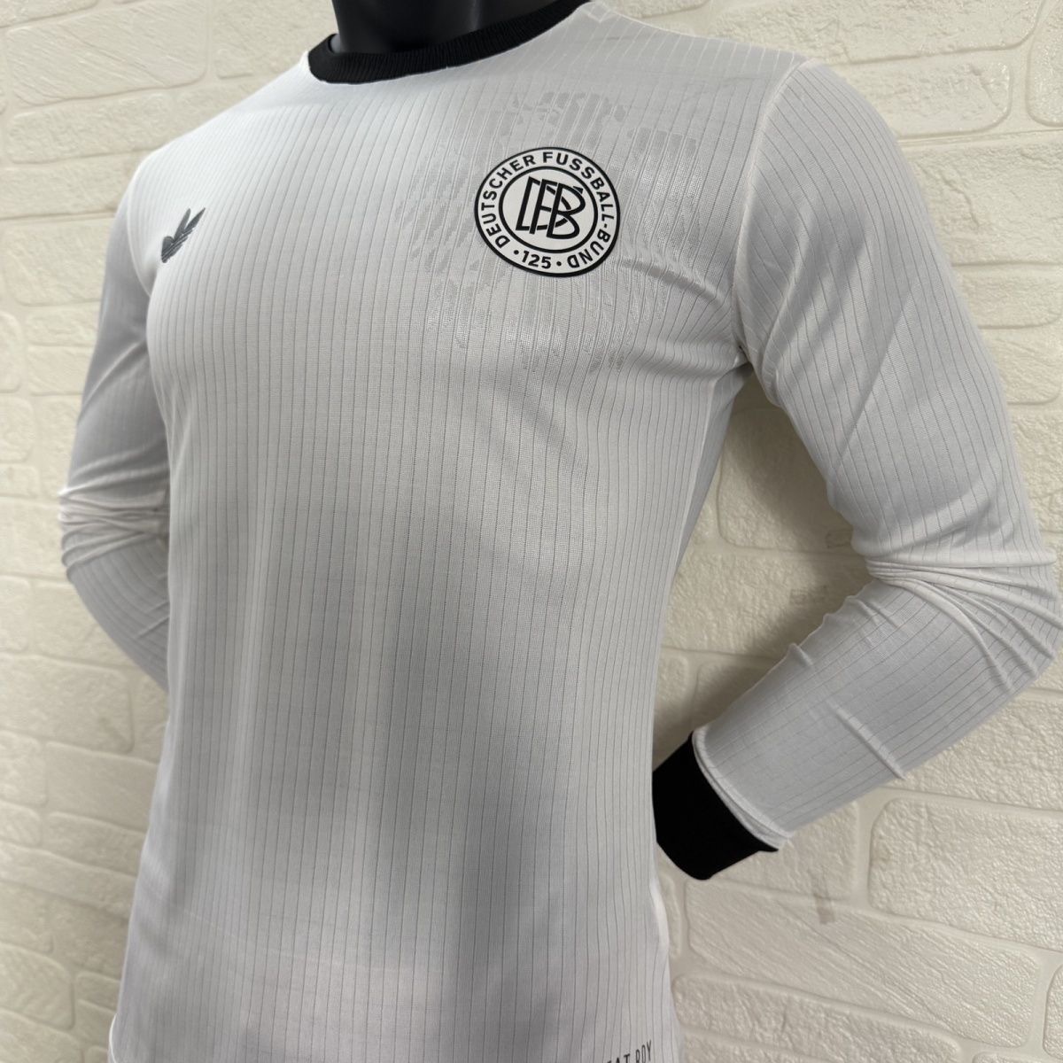 Germany 125th Anniversary Special Edition Long Sleeves Football Jersey White 2025/2026 Player Edition