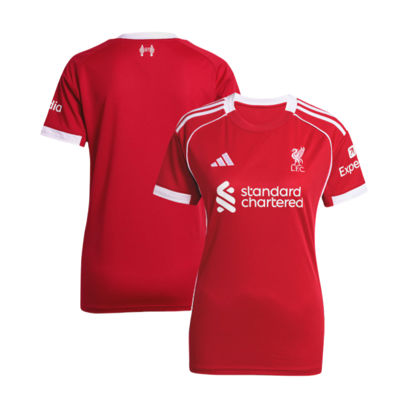Liverpool home football jersey 25-26 Fan version -Women