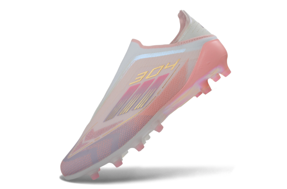 F50 shoeless fully knitted waterproof AG Football Shoes