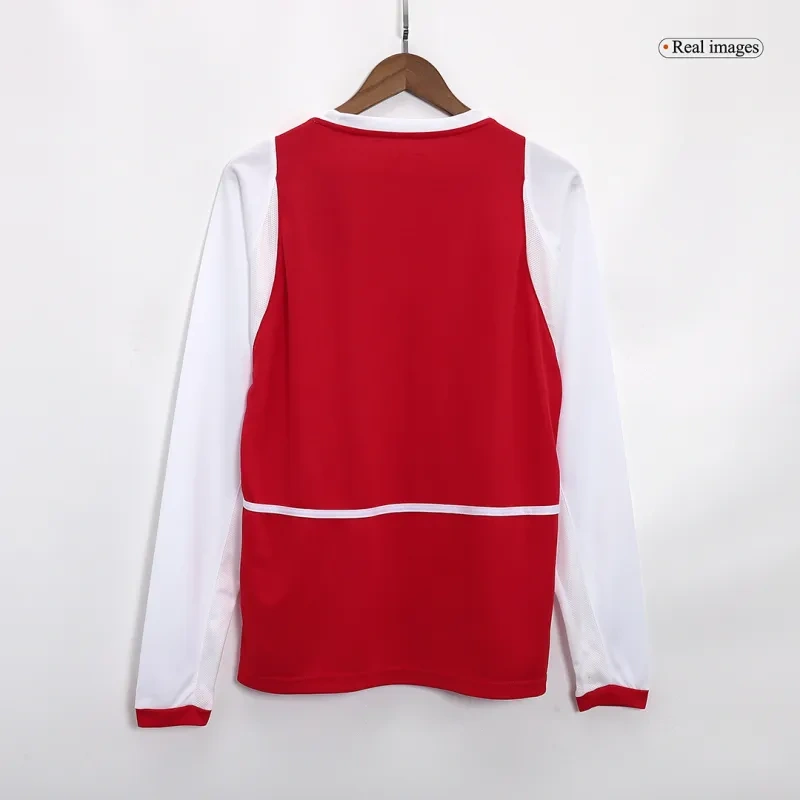 02-04 Arsenal Retro Home Long Sleeve Jersey