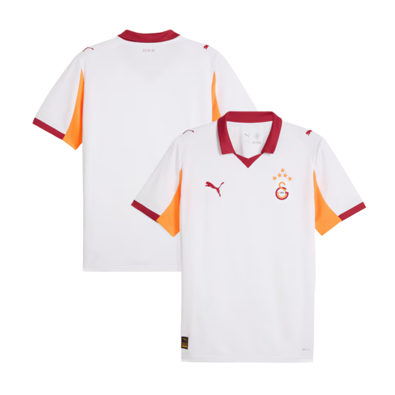 Galatasaray Home Soccer Jersey 2025-26 Fan version