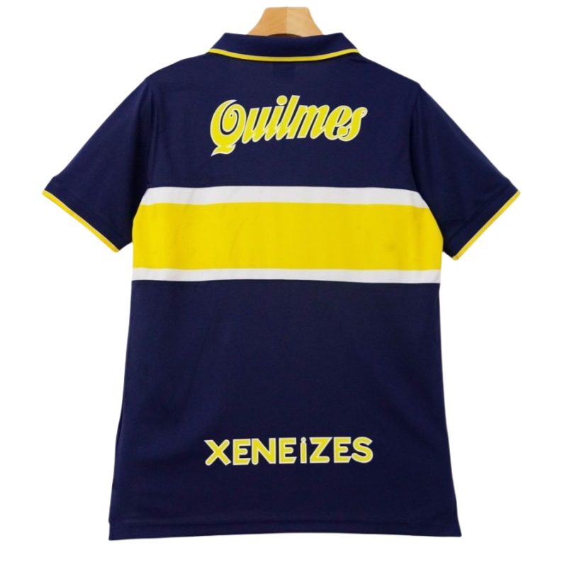 1996-97 Boca Juniors #10 Riquelme Home Retro football jersey