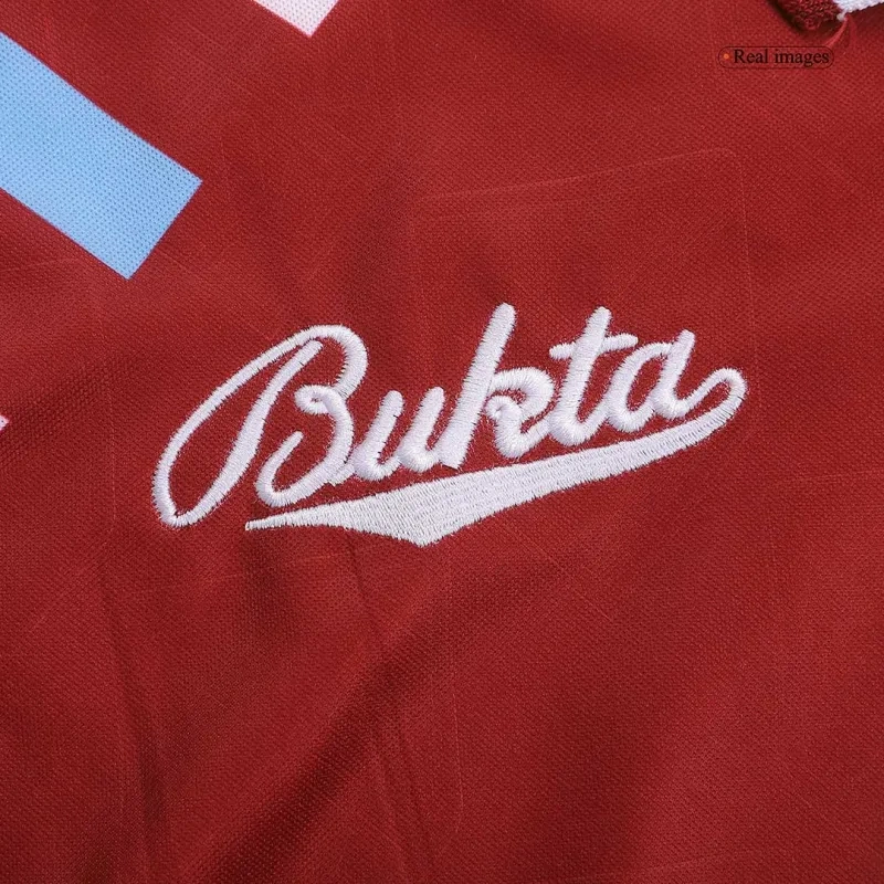 West Ham United 1991/92 Retro Jersey Home