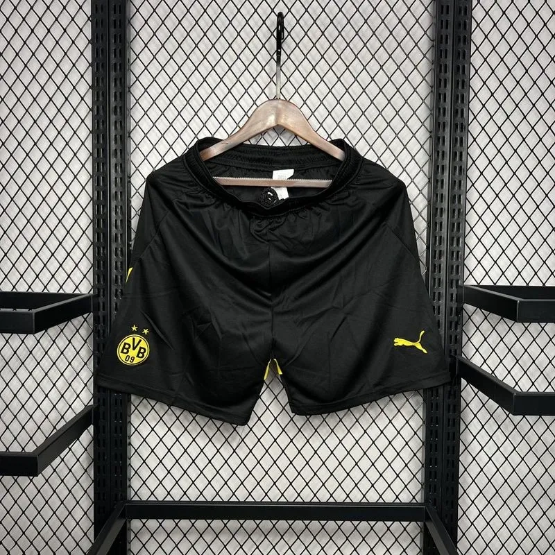 24-25 Borussia Dortmund Home Soccer Shorts