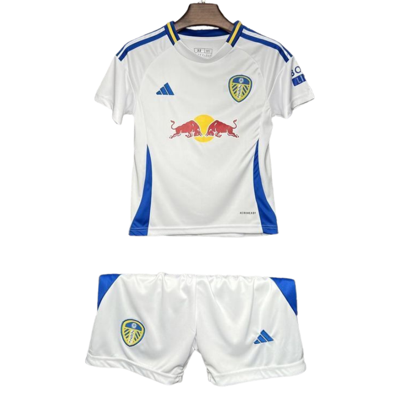 Leeds United Home Kids football Shirt Kit 2024-25 Fan version