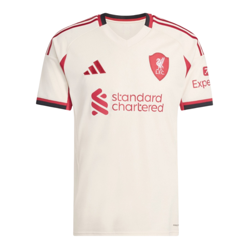 Liverpool away football jersey 25-26 Fan version