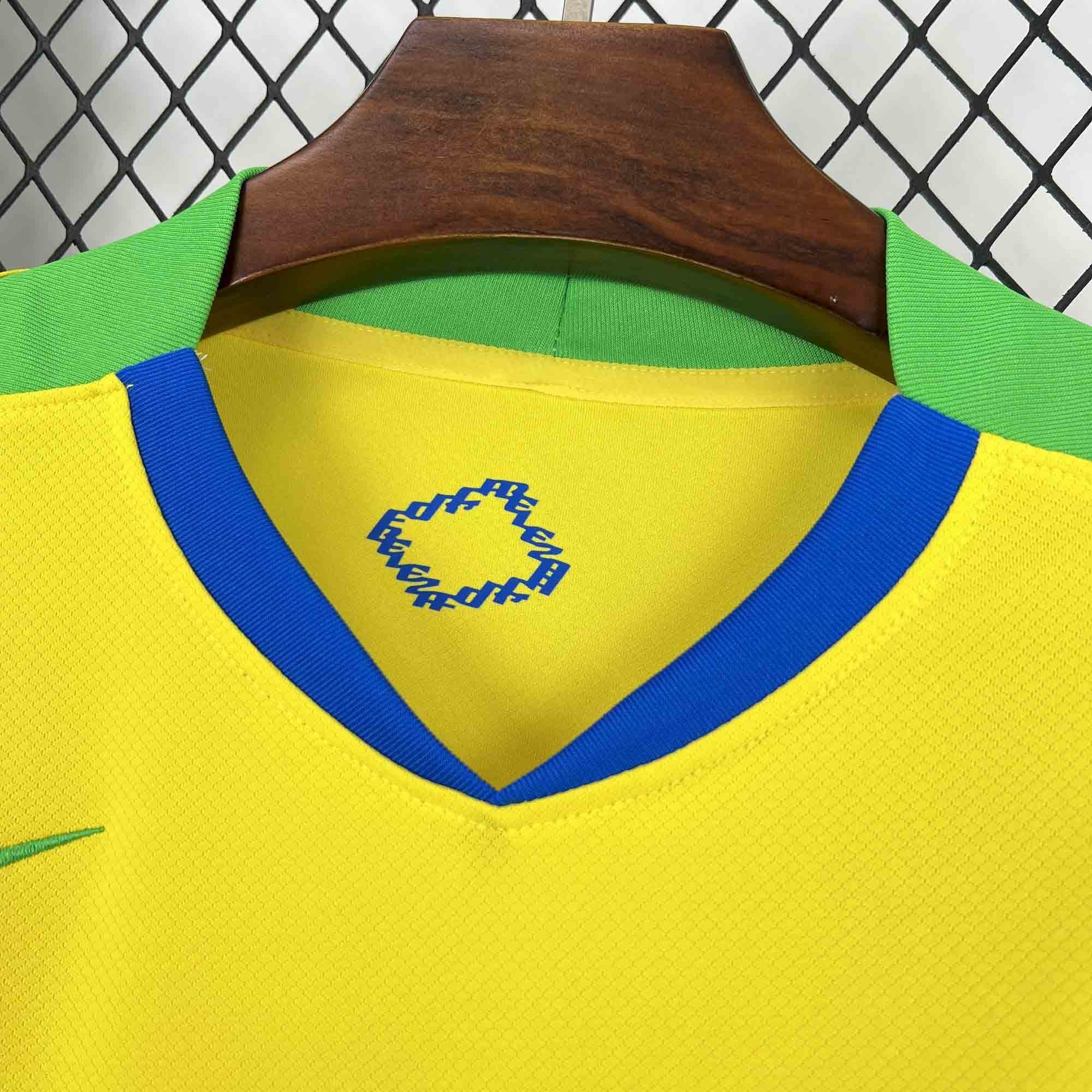 2025 Brazil Home Football jersey Fan edition