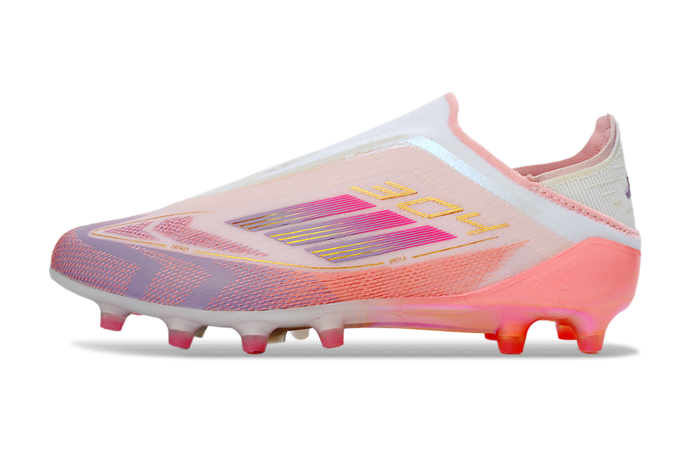 F50 shoeless fully knitted waterproof AG Football Shoes