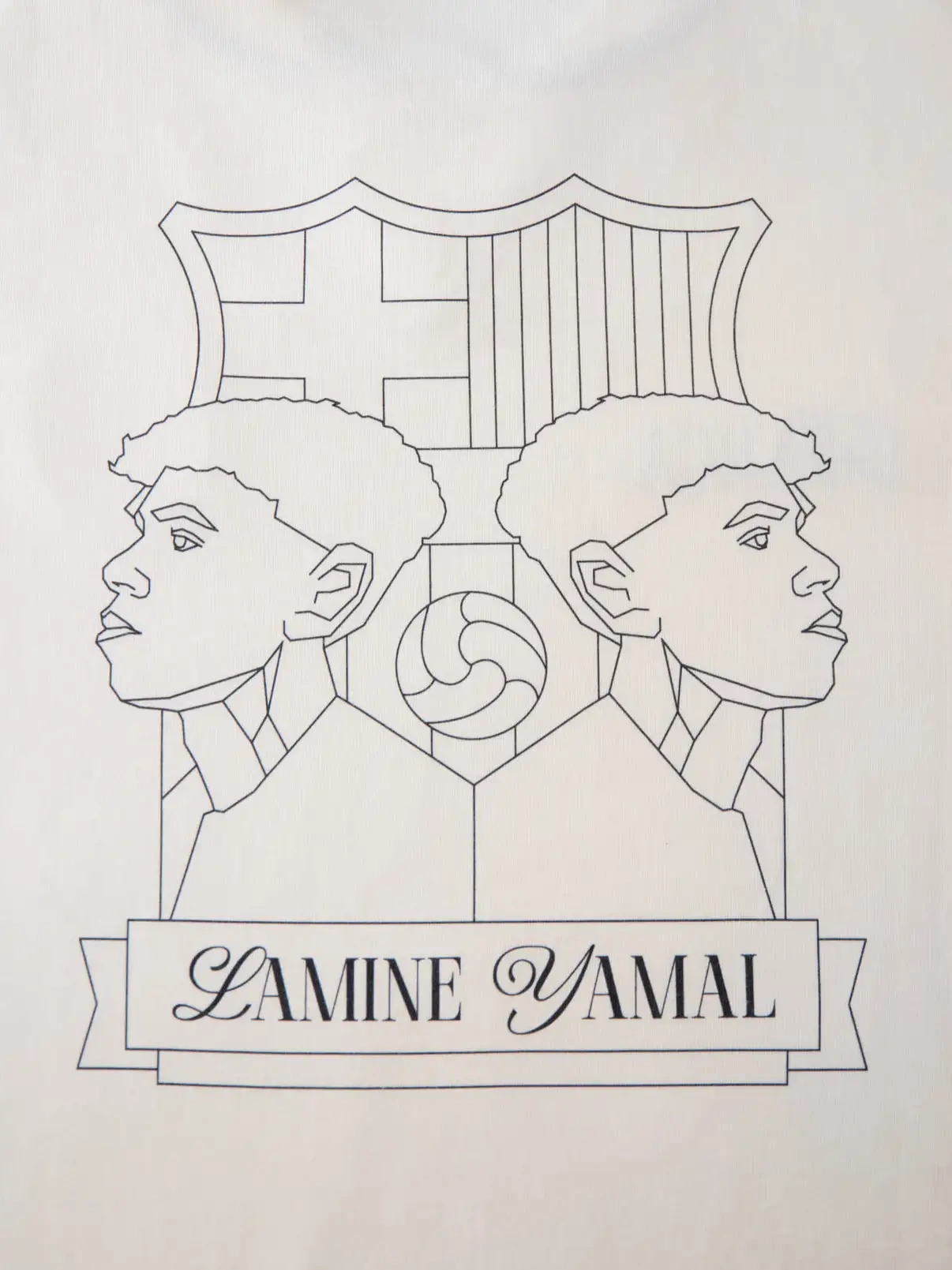 Barcelona Lamin Yamal commemorative white 304 POLO Shirt 24-25