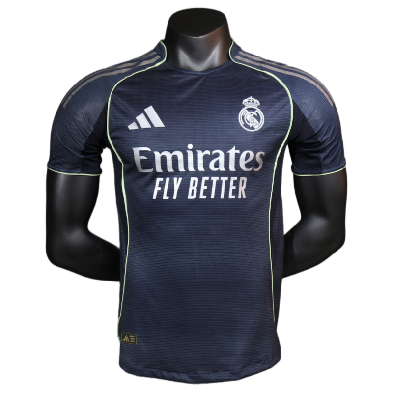 Real Madrid Away Soccer Jersey Player Version Shirt 25-26