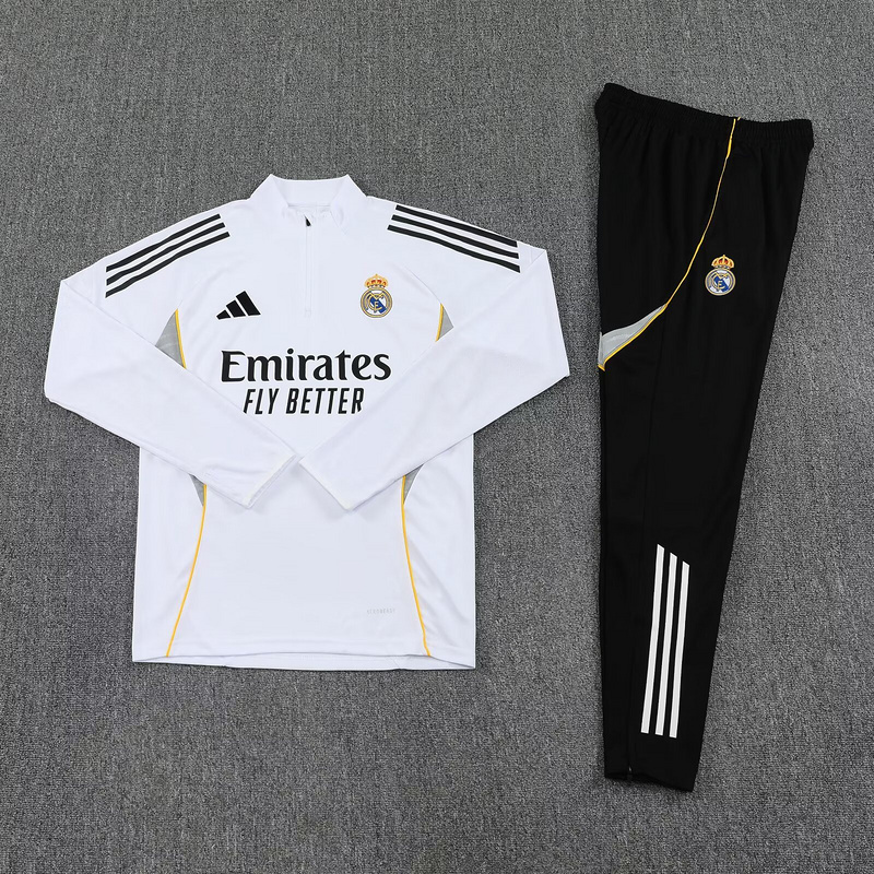 25-26 Real Madrid Match Training Kits Long Football Track suits