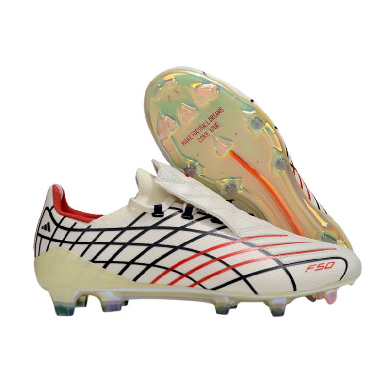 F50 detachable tongue SG lace up Football Shoes
