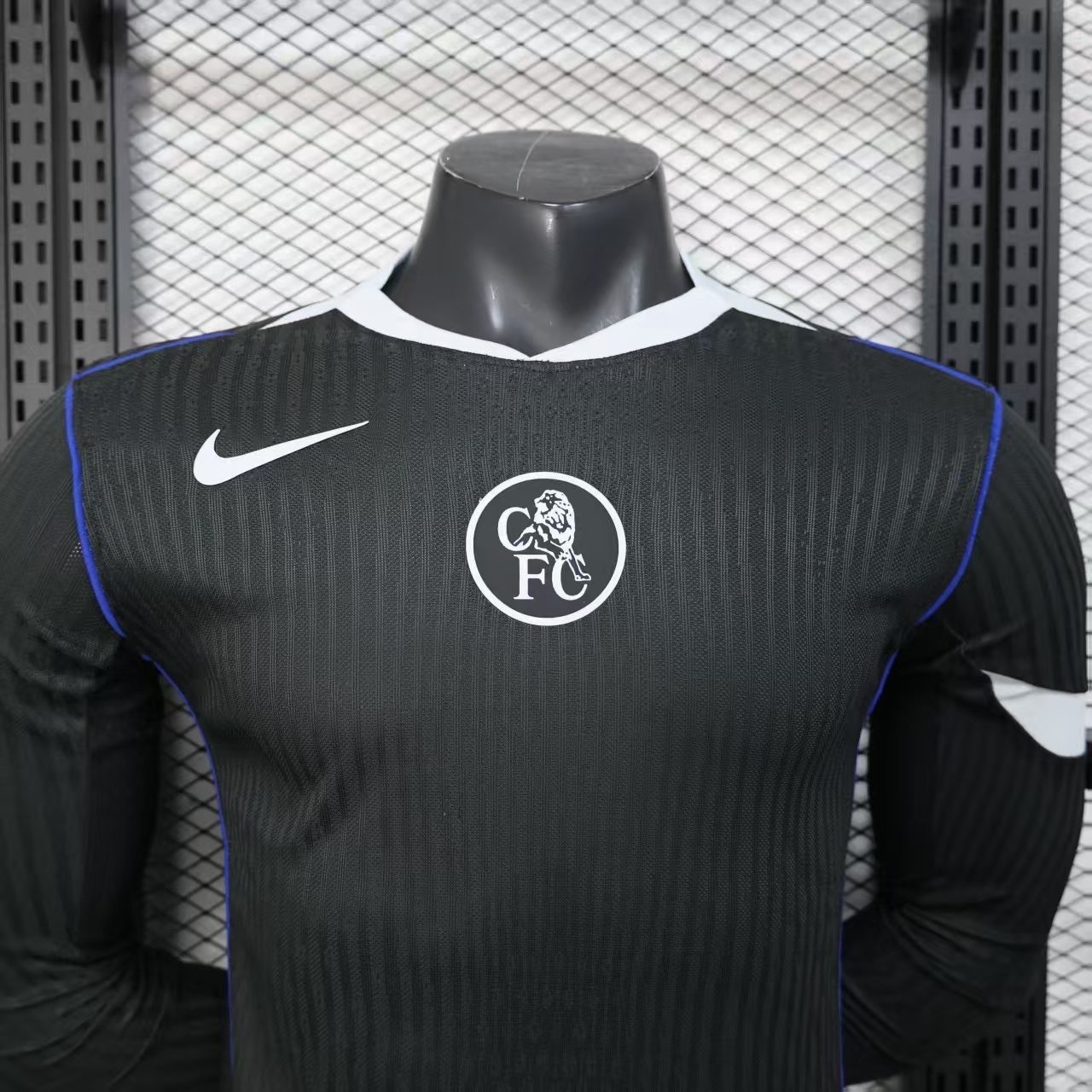 Chelsea Third Away Long Sleeve Football Jersey 25-26 Player Version
