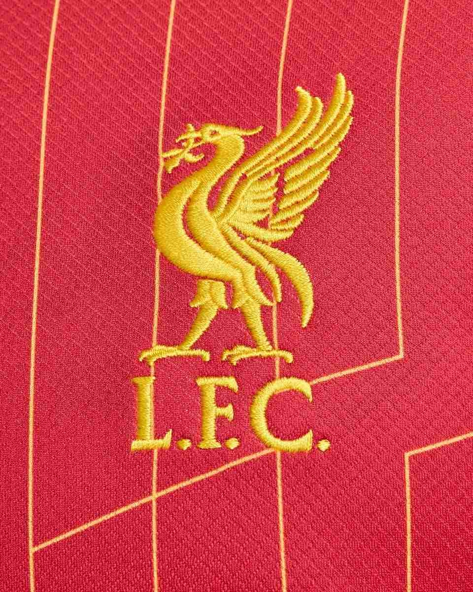 24-25 Liverpool Premier League Champions League Home Fan Edition Football Shirt