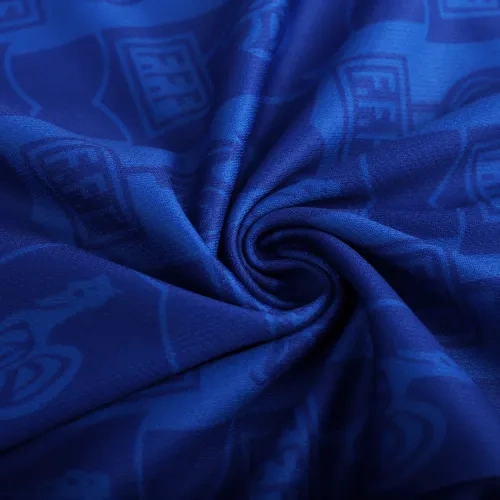 1996 France Retro Jersey Home Euro Cup