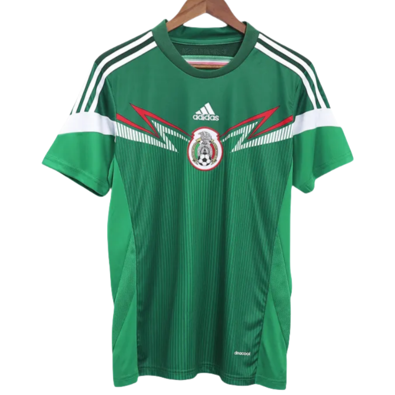 Mexico World Cup 2014 Retro Home Jersey