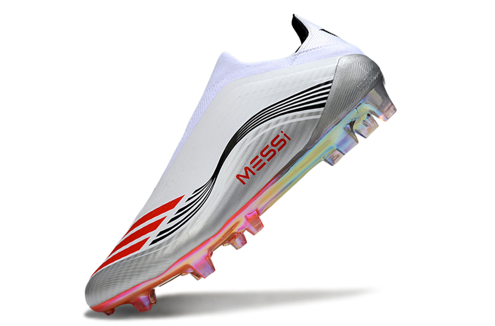 MESSI# F50 detachable tongue SG lace up Football Shoes