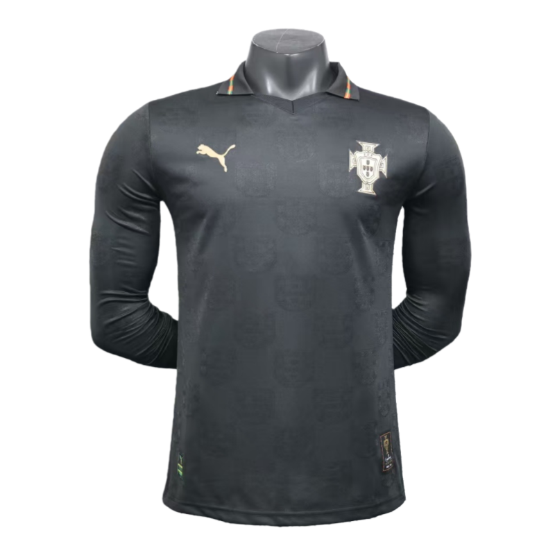 2026 Portugal World cup Away Long Sleeve Football jersey Player version