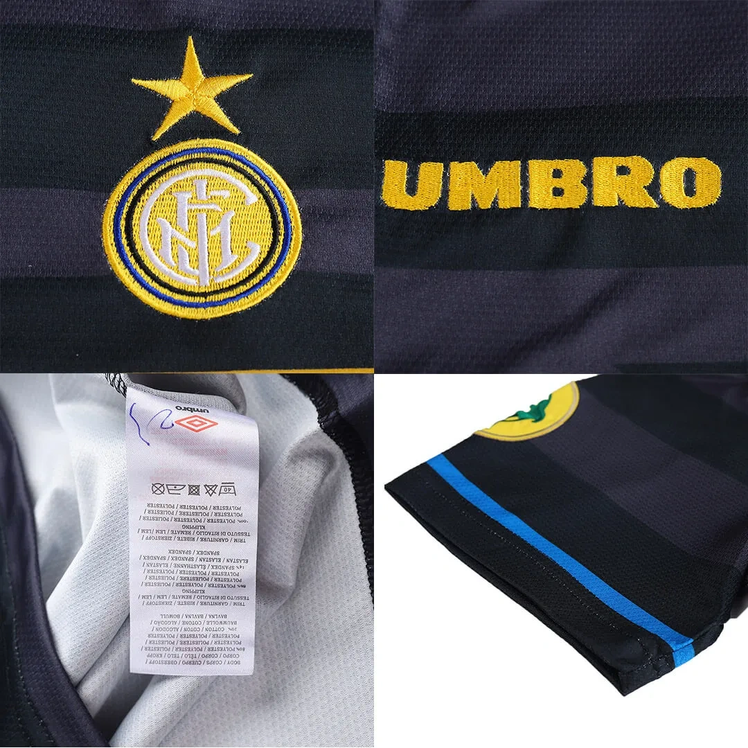 97-98 Inter Milan Ronaldo #10 Retro Jersey Europa League Away