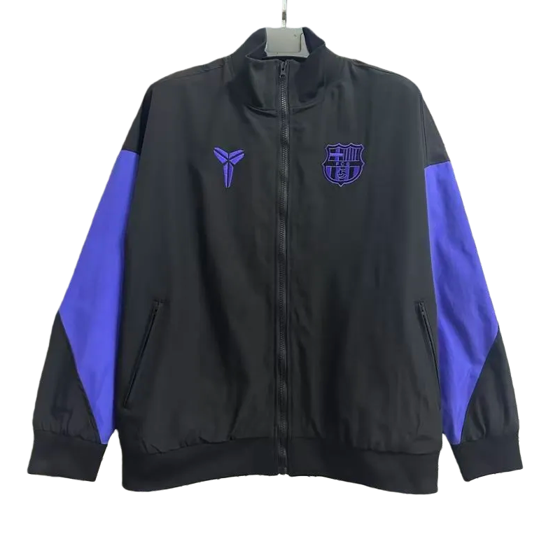 2025-26 Barcelona Windbreaker Training jacket Black