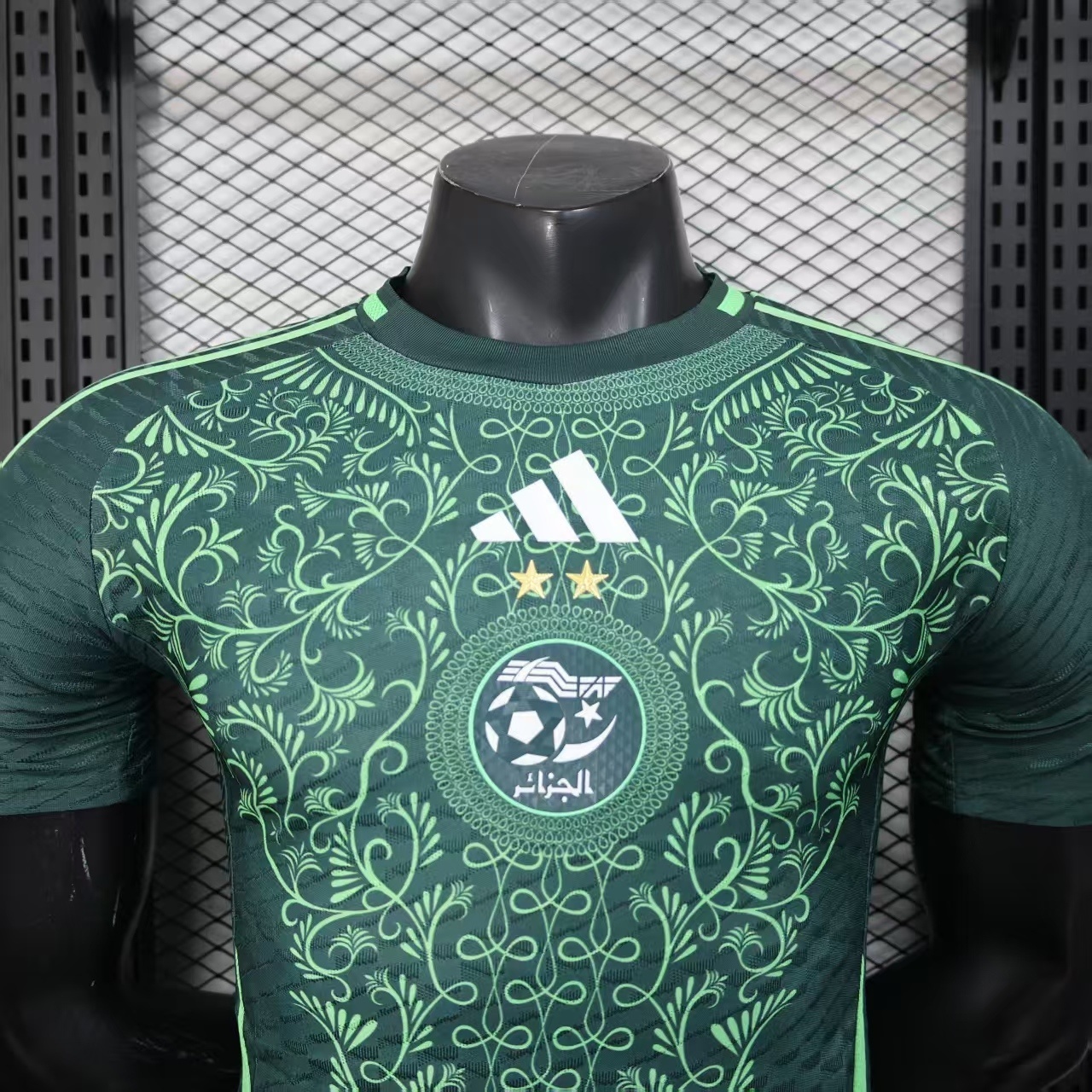 Algeria 2025-26 Green Special Edition Football Shirt Player Edition