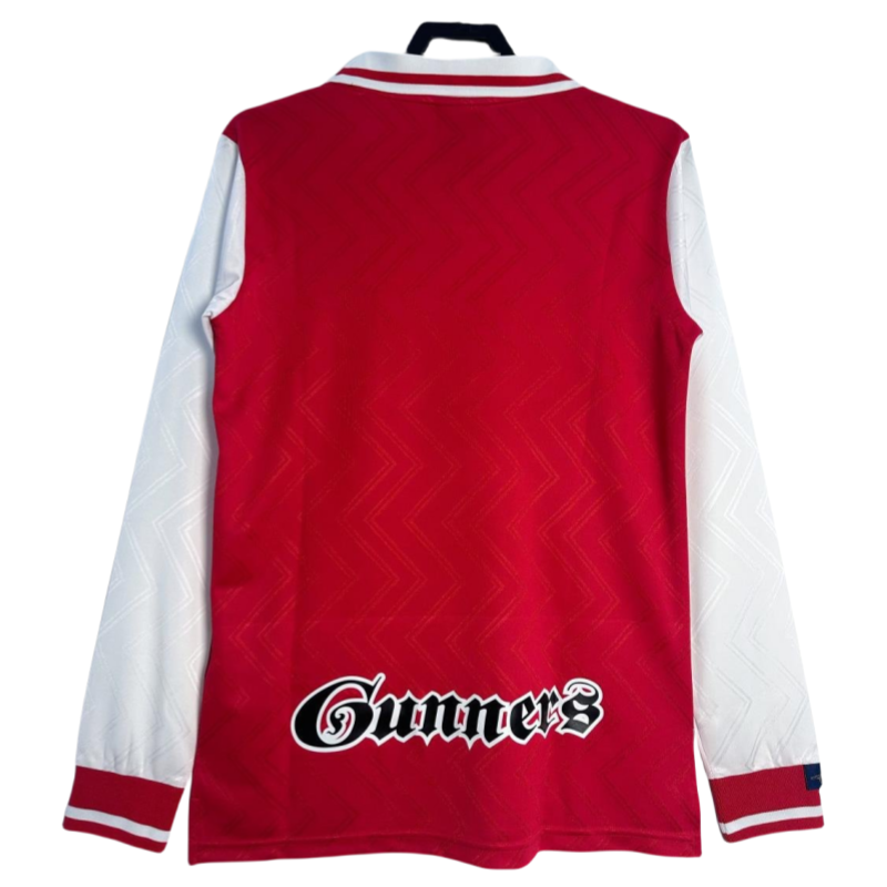 Arsenal Retro Long Sleeve Home Football Shirt 1996-1997